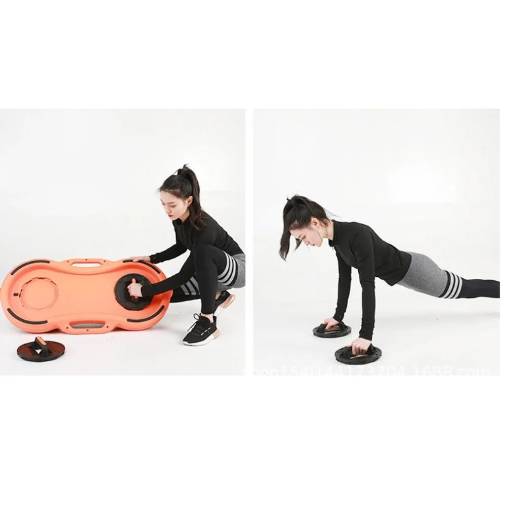 Half Peanut Balance Ball Trainer Full Body Workout Half Ball Balance Trainer Stability Half Ball for Core Training, Push-up, ABS Workout Wyz21198