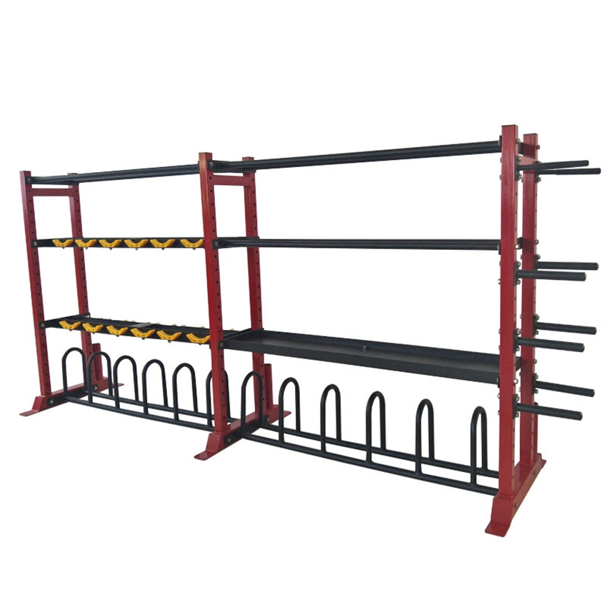 Gym Equipment Storage Fitness Training 10 Tiers Medicine Ball Wall Ball Rack