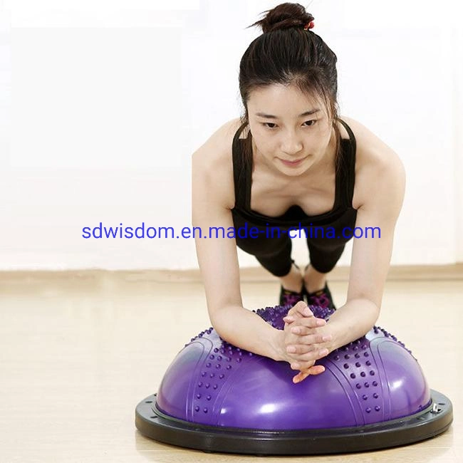 Massage Half Bosuing Balance Ball Exercises Balance Trainer Yoga Gym Balance Ball