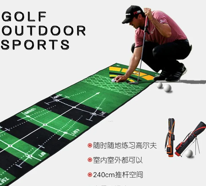Custom Professional Mini Putting Golf Practice Carpet Training Mats Indoor