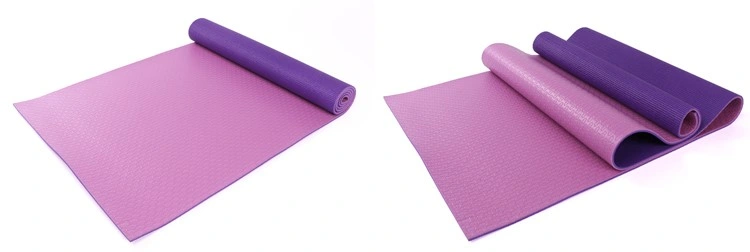 China Wholesale Recyclable Latex Free PVC Organic Yoga Mats Manufacturer