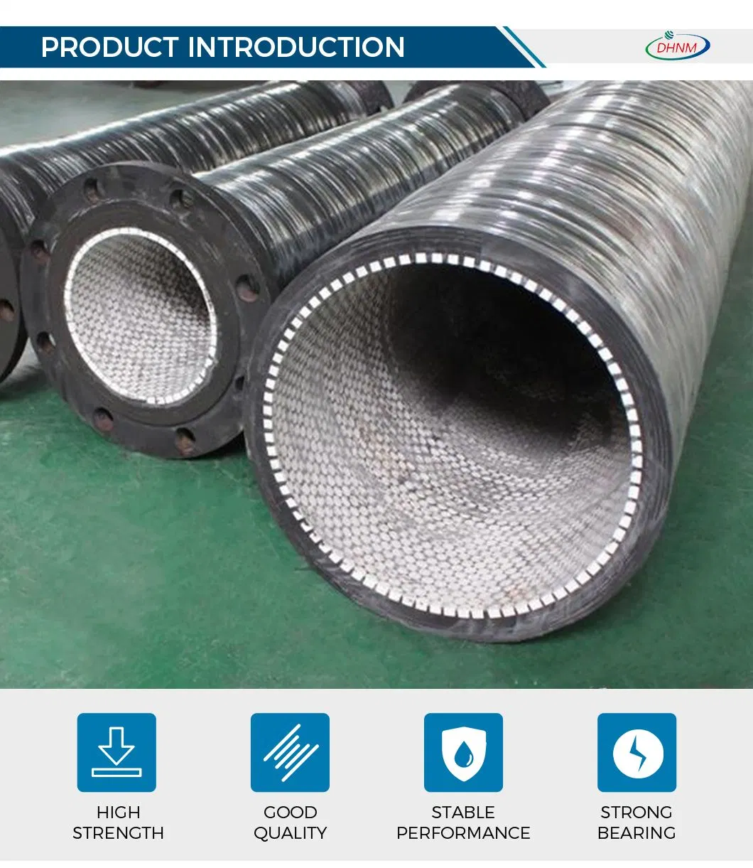 Excellent Abrasion Resistance Ceramic Rubber Tube