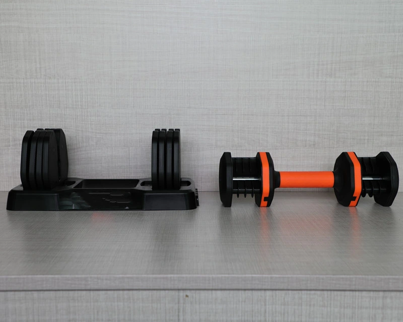 Ad-30 Wholesale Strength Equipment Custom Bodybuilding Dumbbells Smart Adjustable Dumbbell