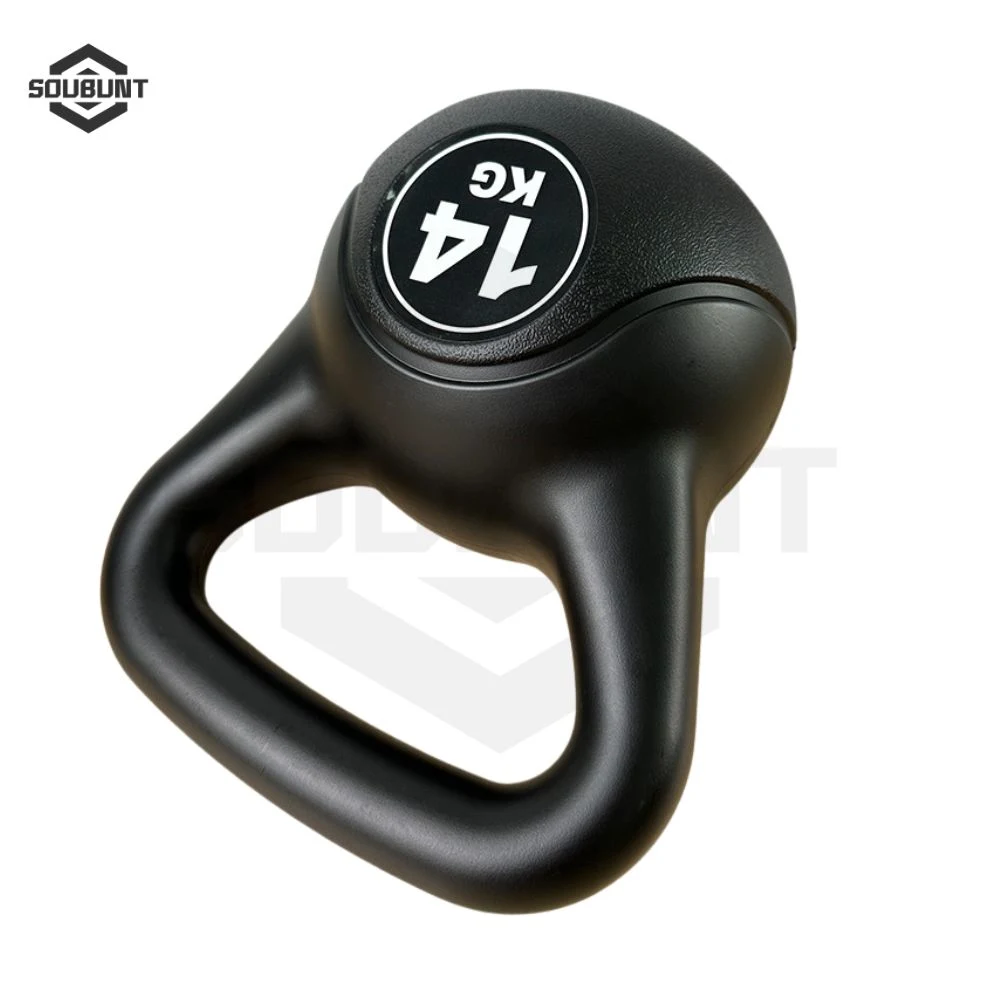 Black Plastic Cement Kettlebell