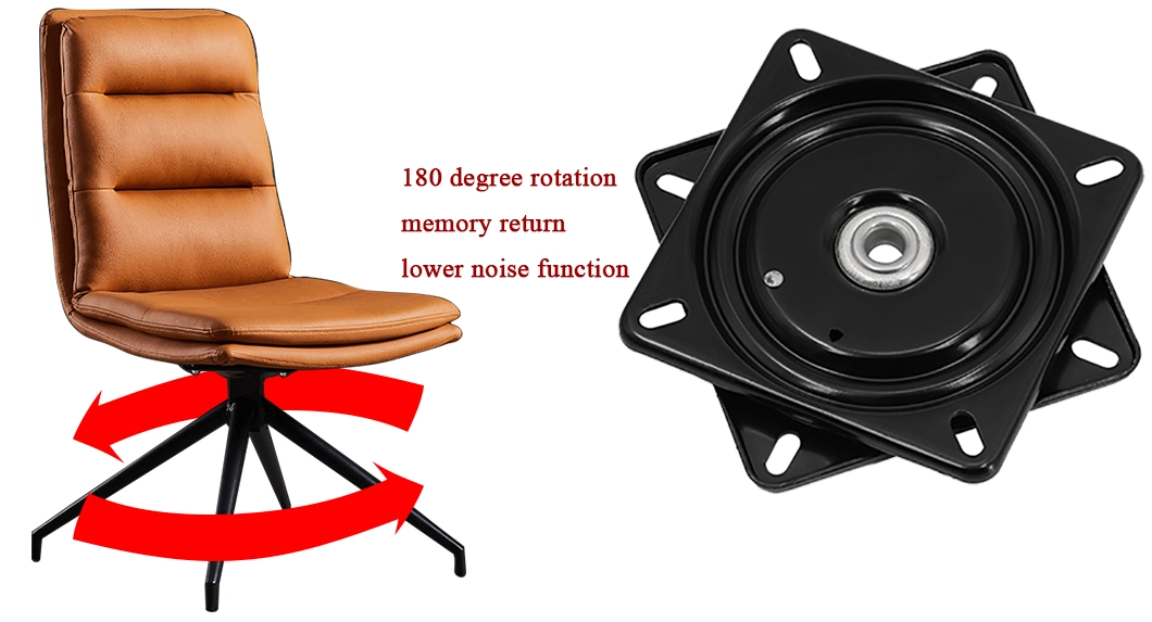 160mm Anti Noise Function Memory Return Swivel Plate for Home Furniture Barstool