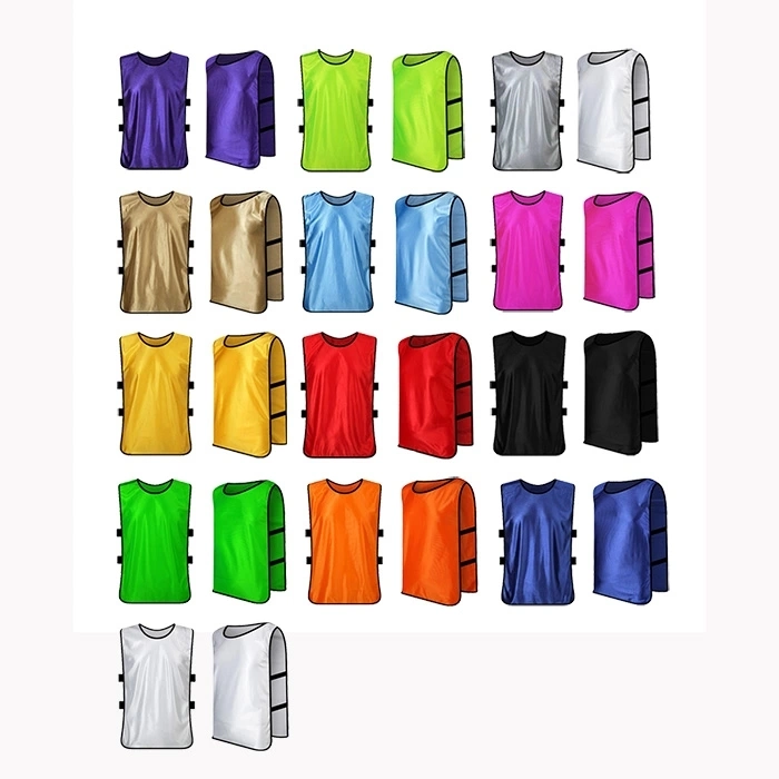 Wholesale Cheap 100% Polyester Sport Bibs Soccer Training Vest