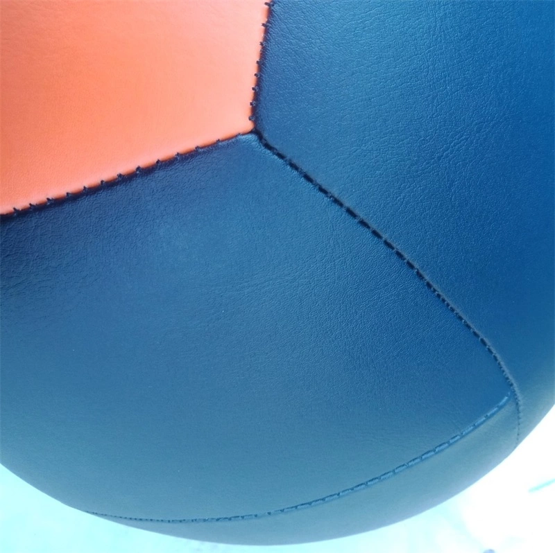 High Tear Resistance PVC Faux Leather Yoga Workout Strength Training Soft Medicine Wall Ball