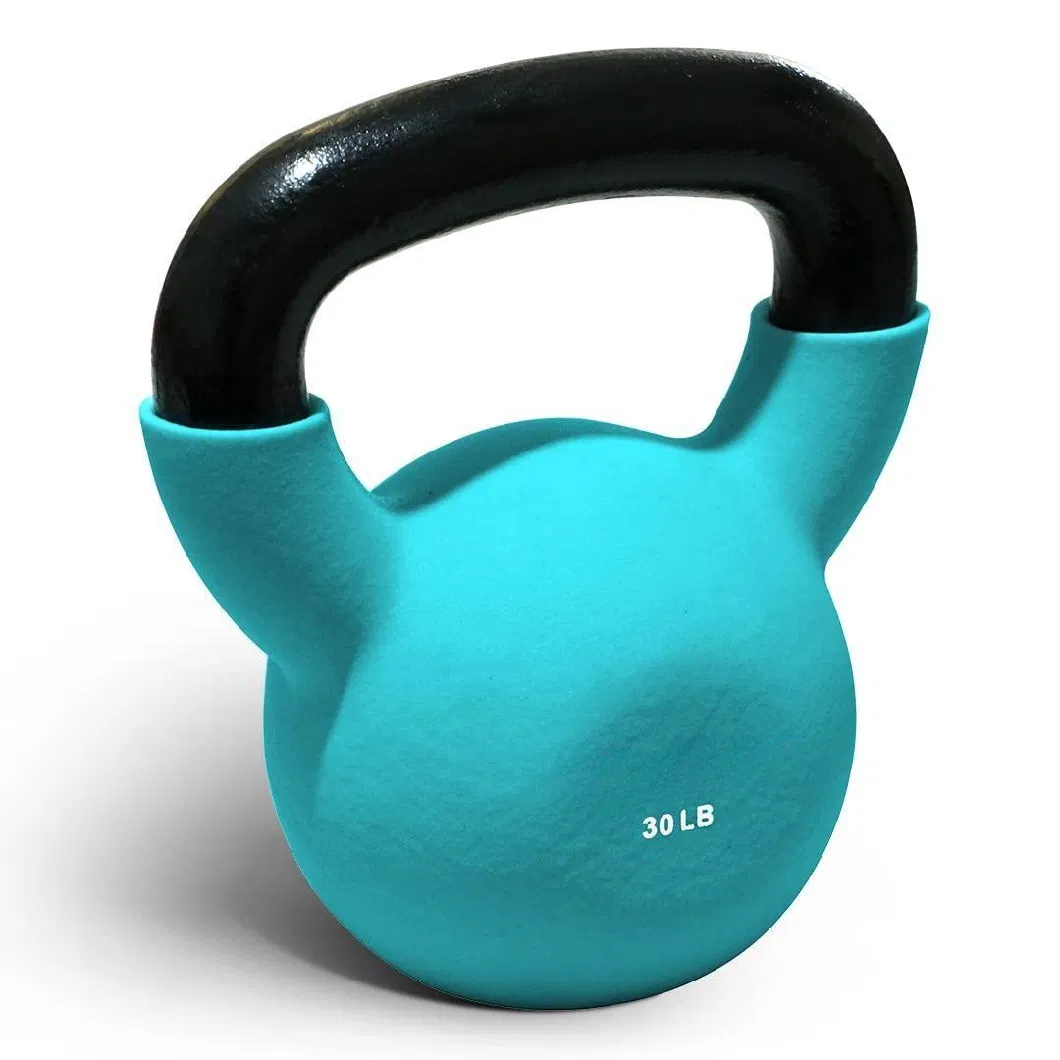 Kettlebell Fitness Iron Weights with Neoprene Coating Around The Bottom Kettlebell