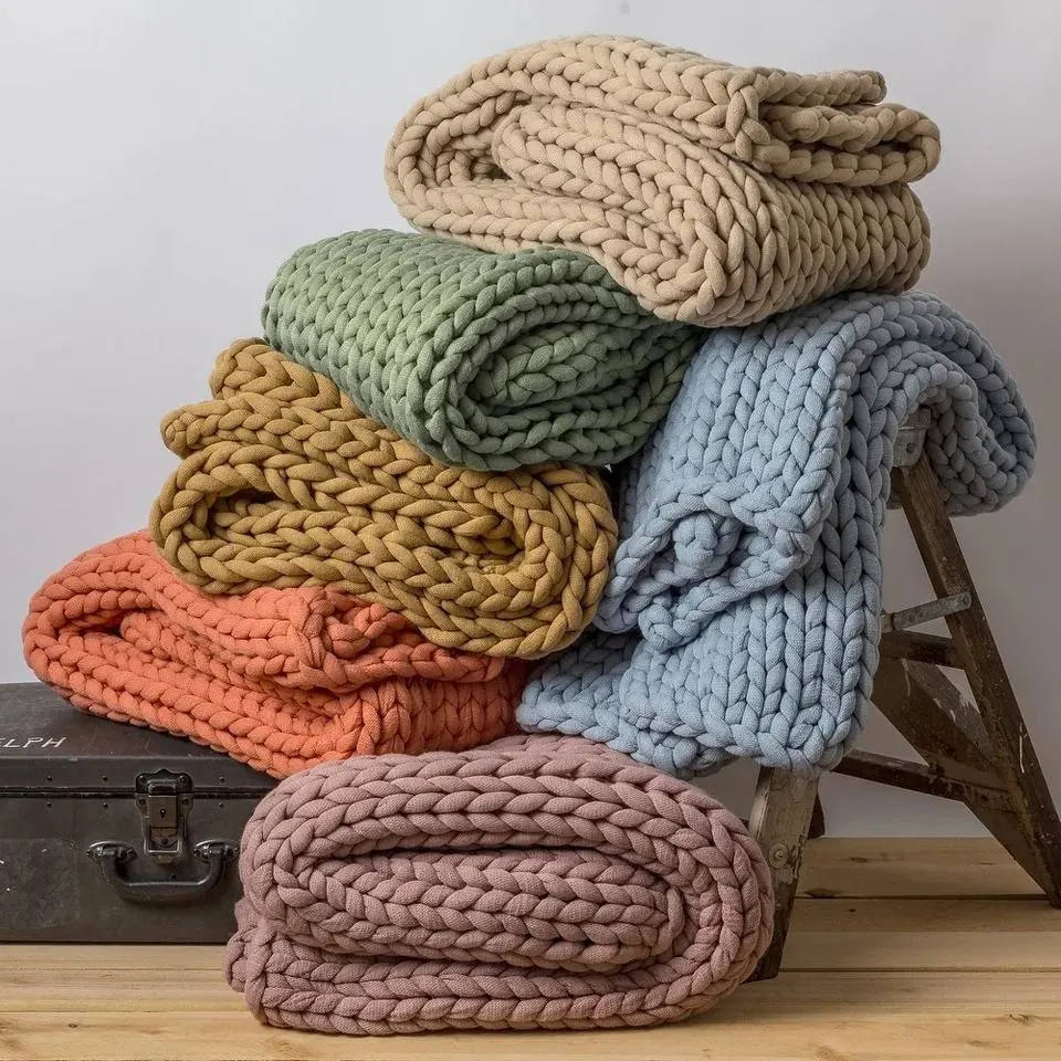 Super Soft Arm Acrylic Bulky Wool Yarn for Yoga Mat Rug Home Decor Gift Chunky Yarn Knit Crocheting Blankets