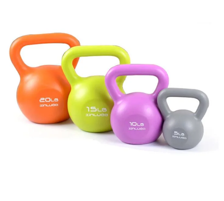 2021 Vinyl Coated Kettlebell for Home Gym Workout Strength Traning
