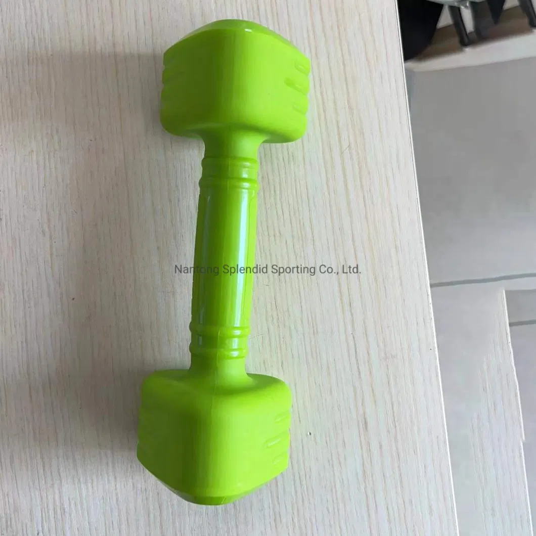 Wholesale Gym Equipment Fitness Free Weights PVC Triangle Dumbbell Set Home Gym