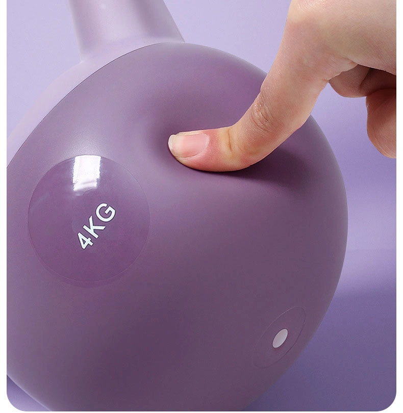 3kg Exercise Arm Squat Butt Lifting Equipment Home Fitness PVC Soft Kettlebell