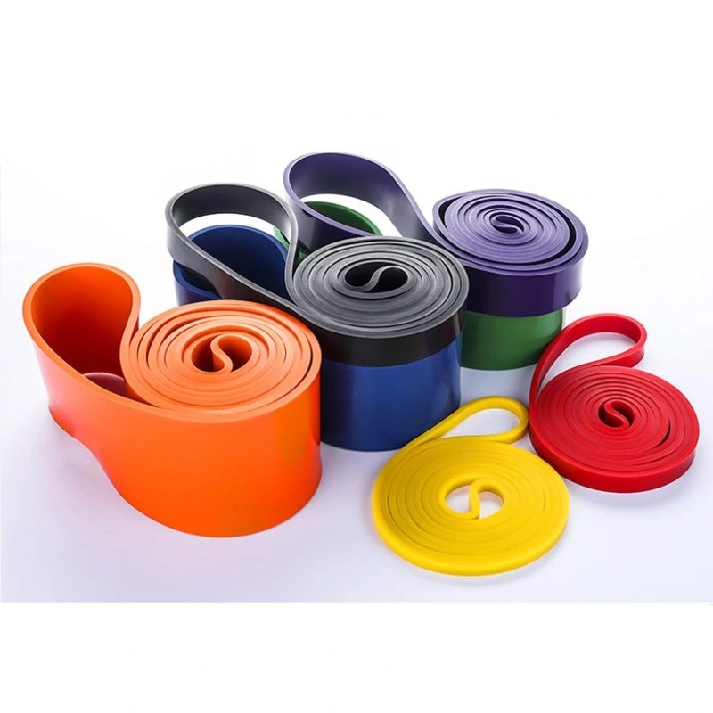 Unisex Fitness 208cm Rubber Resistance Bands Yoga Band Pilates Elastic Loop