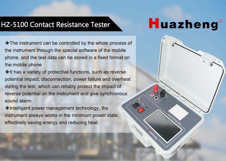 Low Price 100A Portable High Voltage Loop Contact Resistance Measurement