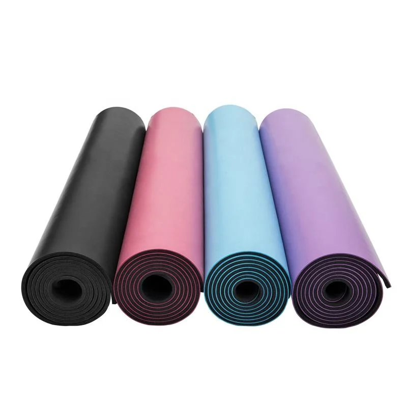 Wholesale Manufacturer Custom Eco Friendly PU Natural Rubber Yoga Mat with Logo