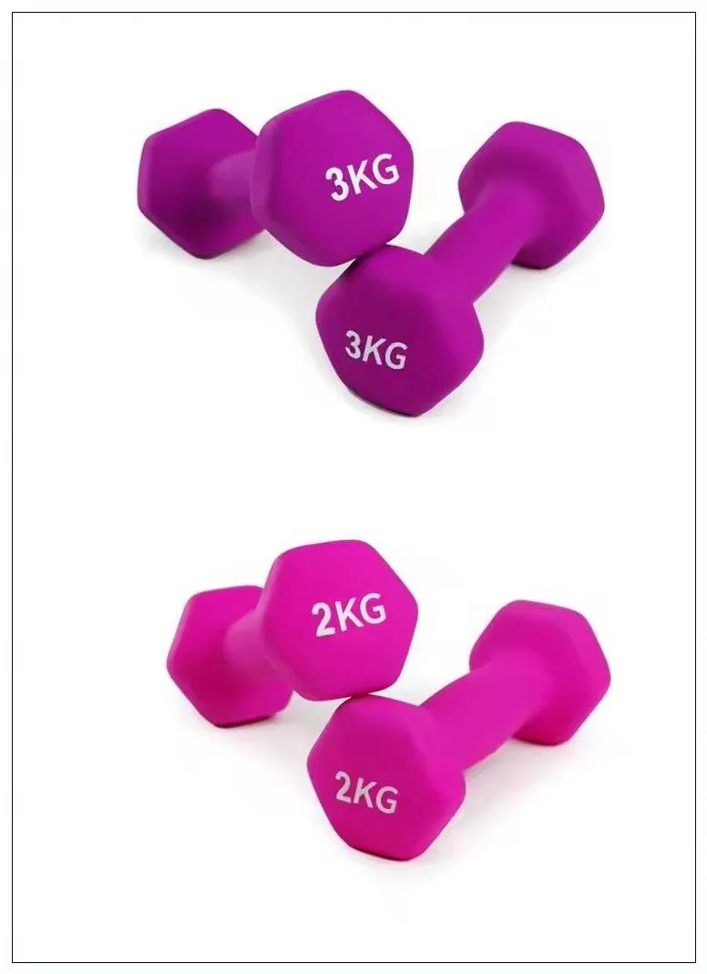 PVC Dipping Neoprene Coated Gym Use Hex Dumbbell for Womenno Reviews Yet