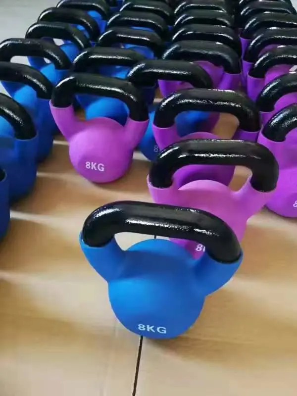Home Gym Center Gym Training Kettlebell Fitness Accessory Colorful Vinyl Kettlebell
