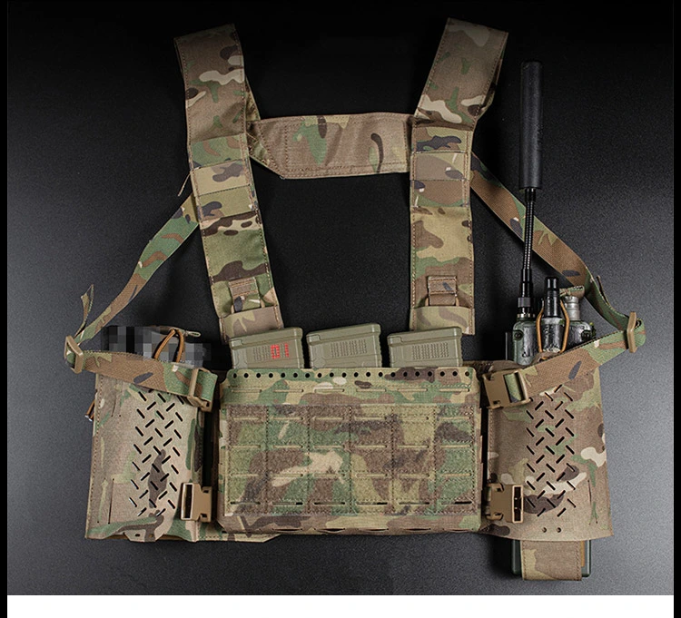 Sabado Outdoor Hunting Molle Light Weight Quick Release Plate Carrier Chest Rig Tactical Vest