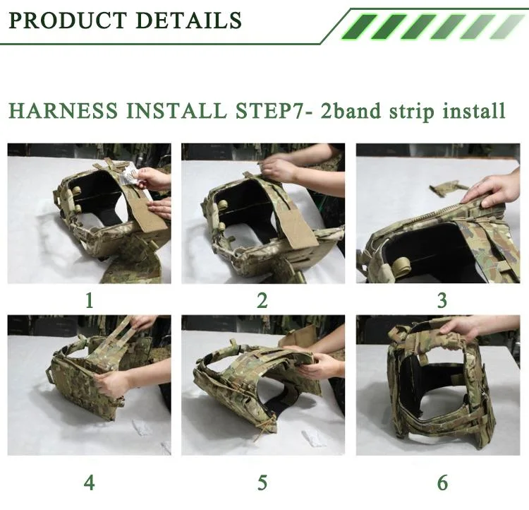 Heavy-Duty Camo Combat Molle Functional Training Weighted Weight Plate Carrier Military Style Tactical Vest