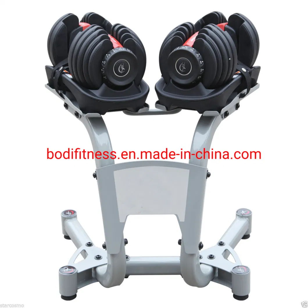 Weight Lifting Training Automatic Adjustable Dumbbell Set Rack and Stand