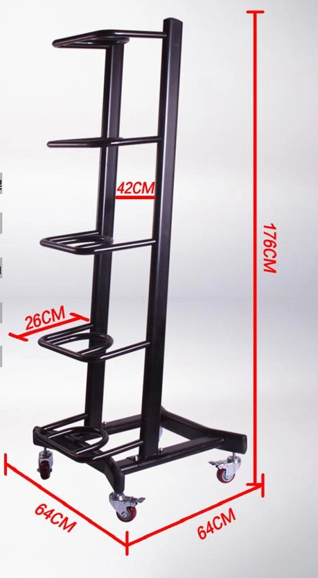 Gym Equipment Top Quality Medicine Ball Trees Stand New Wall Ball Rack