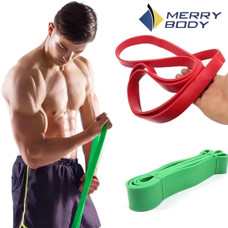 100% Latex 41&quot; Pull up Resistance Band a-P-0011 Latex Large Elastic Loop