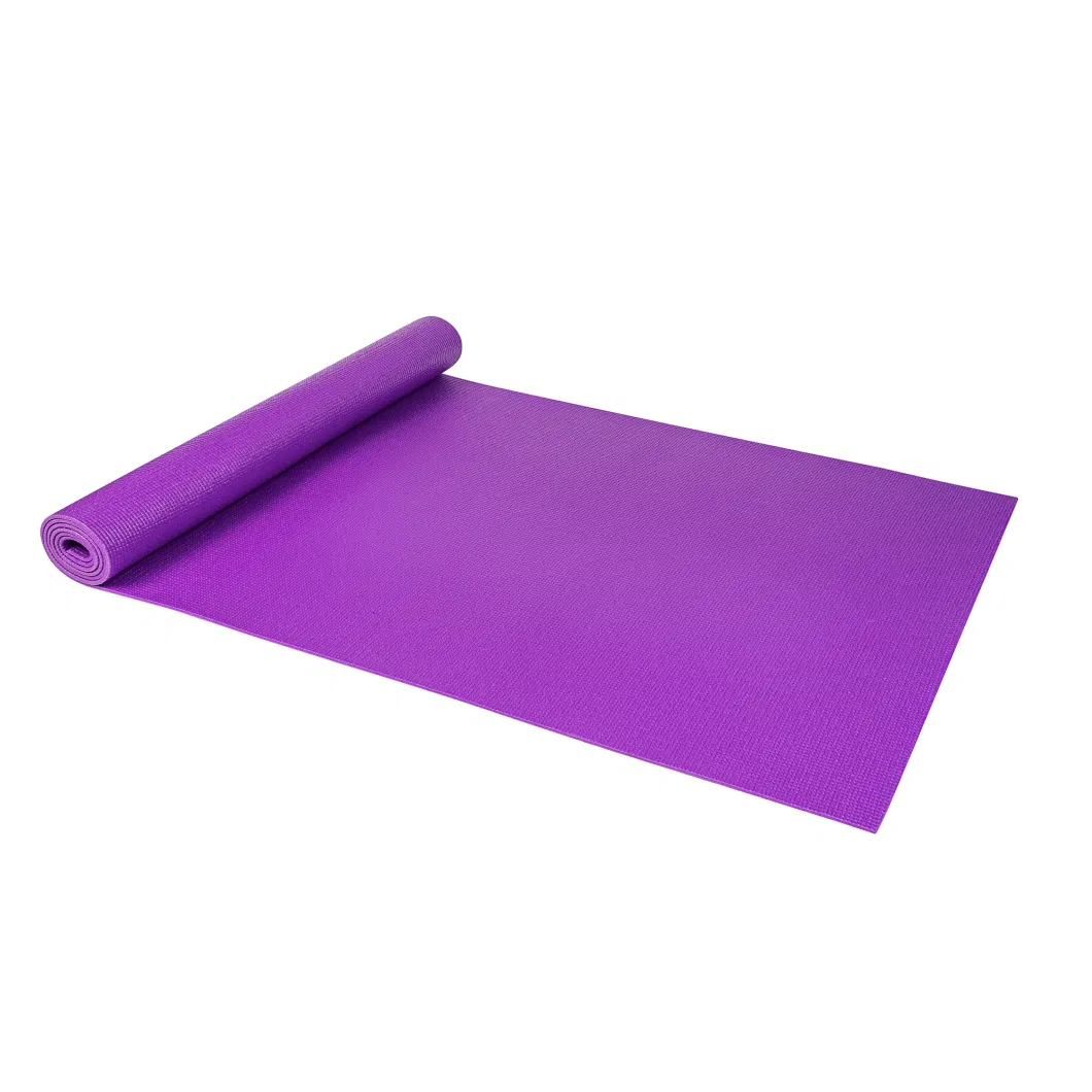 Durable Double Side Custom Printed Eco-Friendly Anti Slip PVC 9mm Yoga Mat Natural