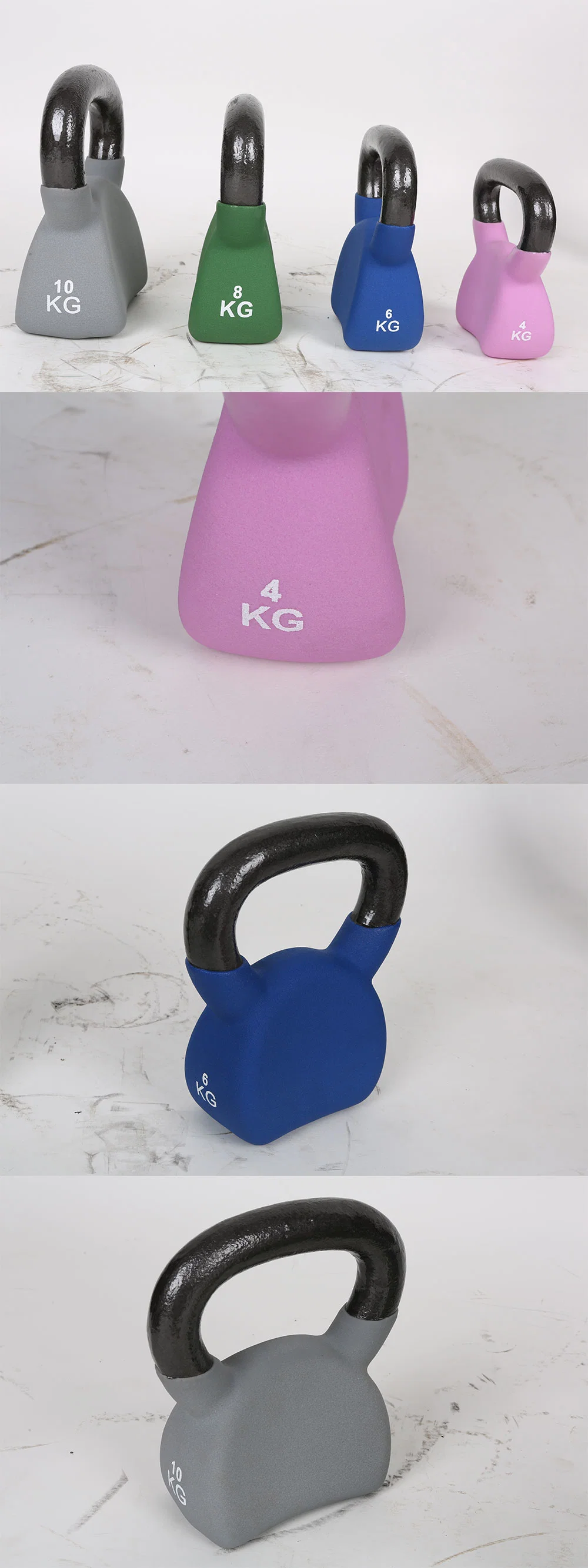 Neoprene Kettlebells for Weight Lifting Workout