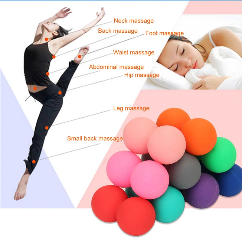 Trigger Point Massage Peanut Double Yoga Sporting Gym Fitness Ball for Myofascial Tension Release