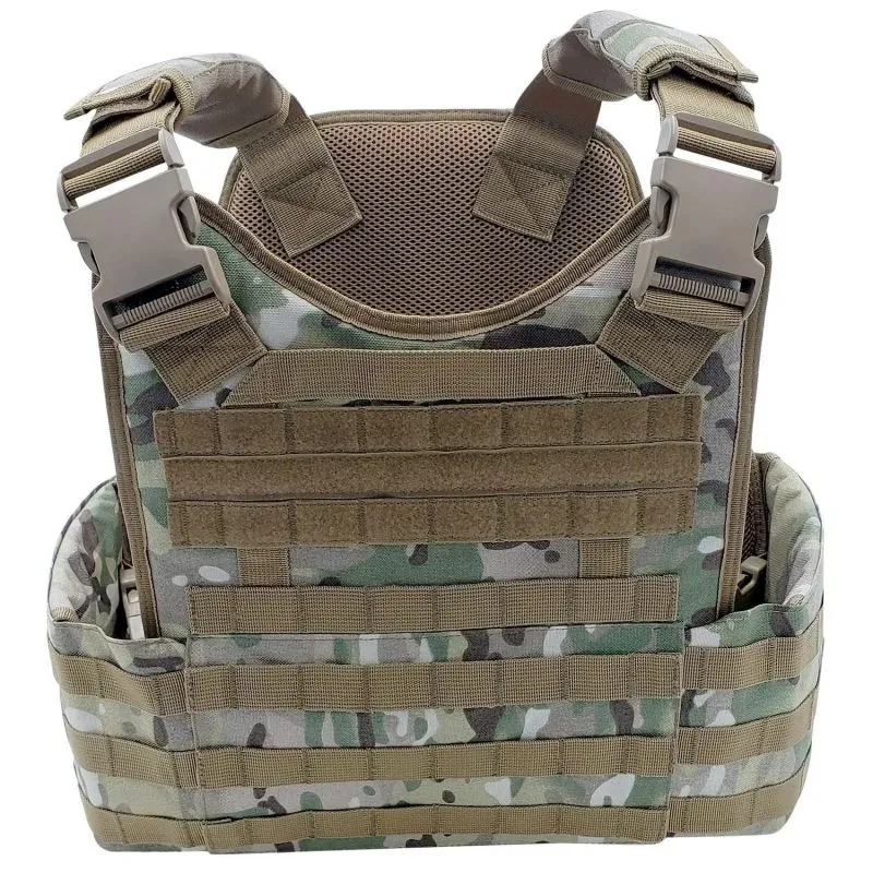 Molle System Quick Release Multicam Waterproof Oxford Light Weight Green Defender Plate Carrier Tactical Combat Vest