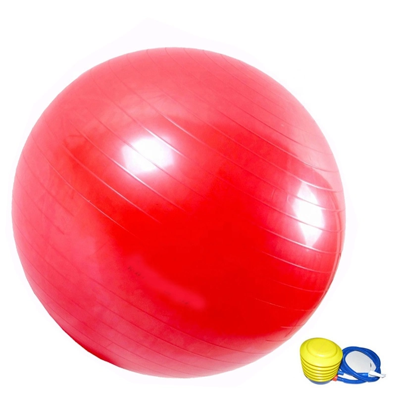 Eco-Friendly Custom Printed Swiss Ball Anti Burst PVC Gym Exercise Fitness Gymnastic Balance Yoga Massage Ball