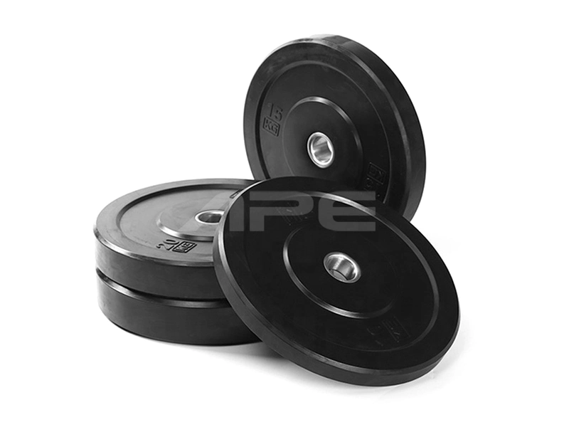 Gym Training Weight Dumper Plates Plastic Rubber Coated Eco Friendly Fitness Barbell and Dumbbell Weight Lifting Barbell Plate