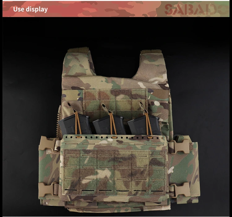 Sabado Outdoor Hunting Molle Light Weight Quick Release Plate Carrier Chest Rig Tactical Vest