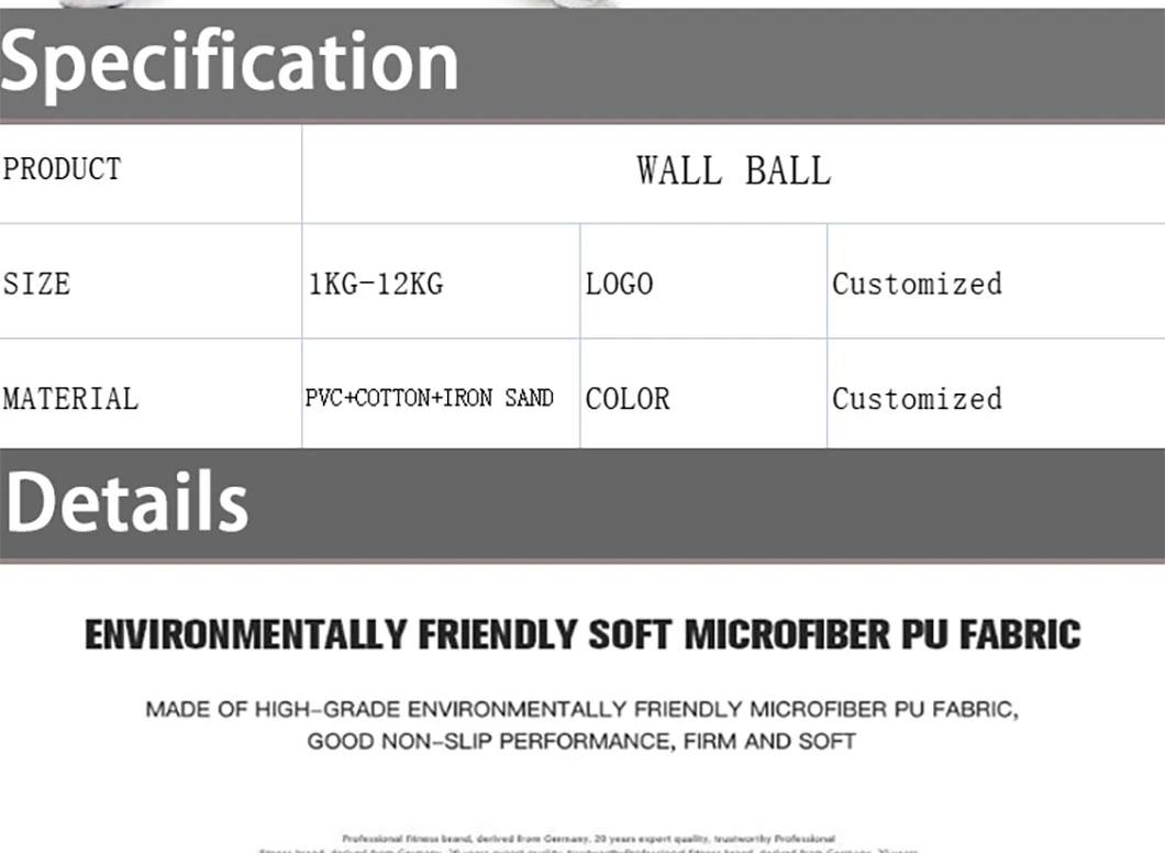 PVC Wall Ball Medicine Ball Slam Balls Strength Conditioning Exercises