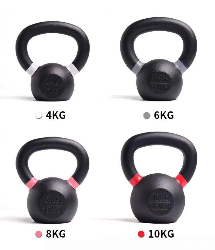 Gravity Black Cast Iron Powder Coated Kettlebell