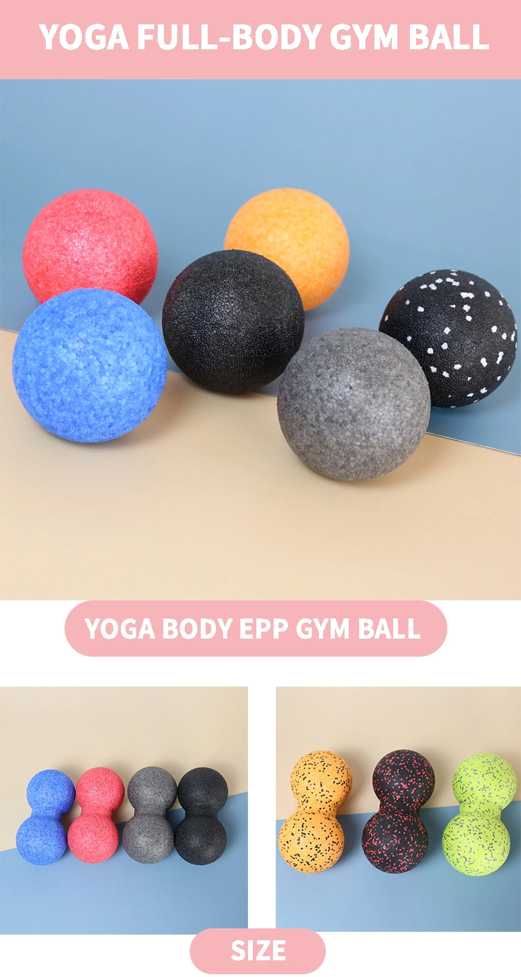New product EPP Foam Peanut Gym Muscle Relaxation Holding Yoga Fitness Ball