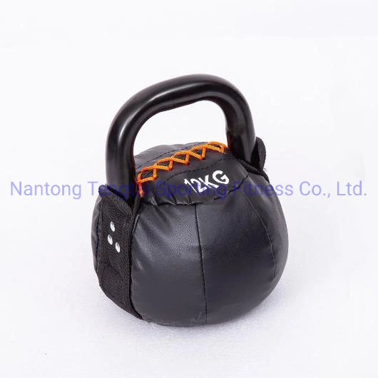 Fitness Equipment Soft Kettlebell with Steel Handle