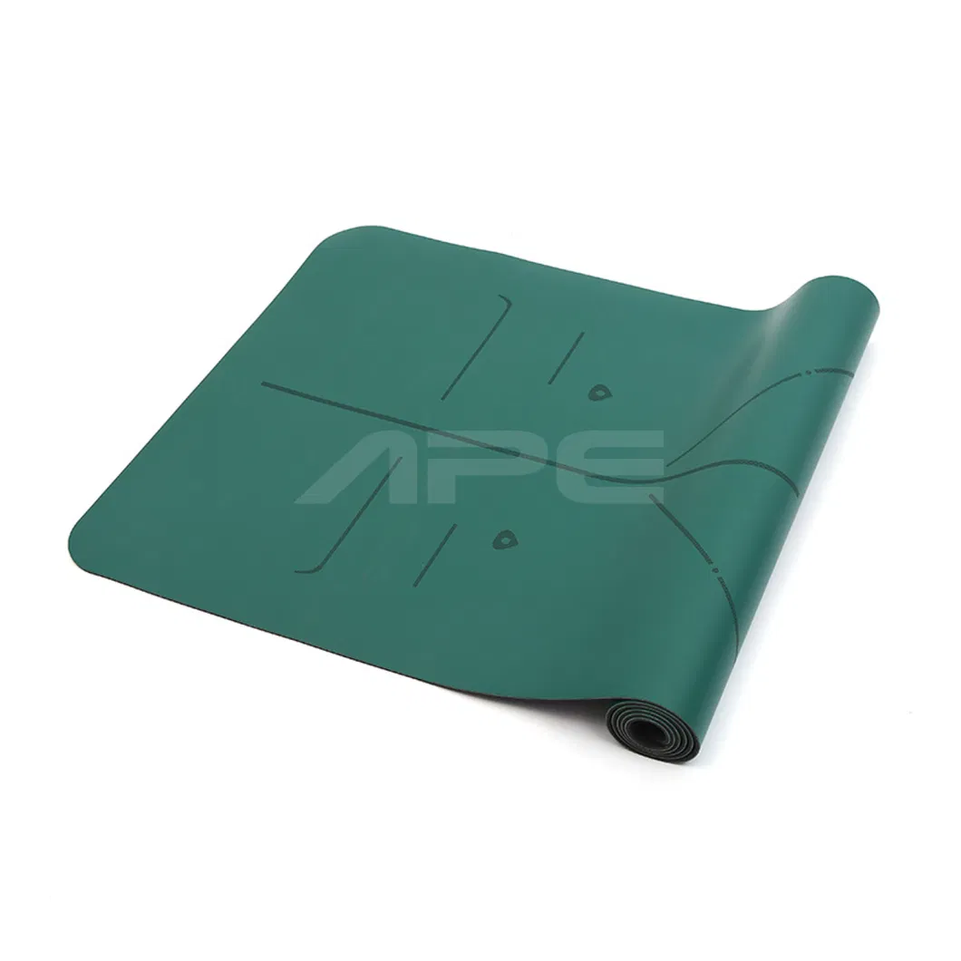 Ape Wholesale PU Pilate Mat for Yoga and Gym Fitness