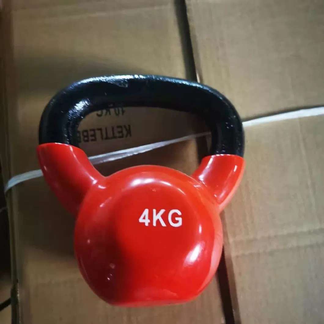 Home Gym Center Gym Training Kettlebell Fitness Accessory Colorful Vinyl Kettlebell