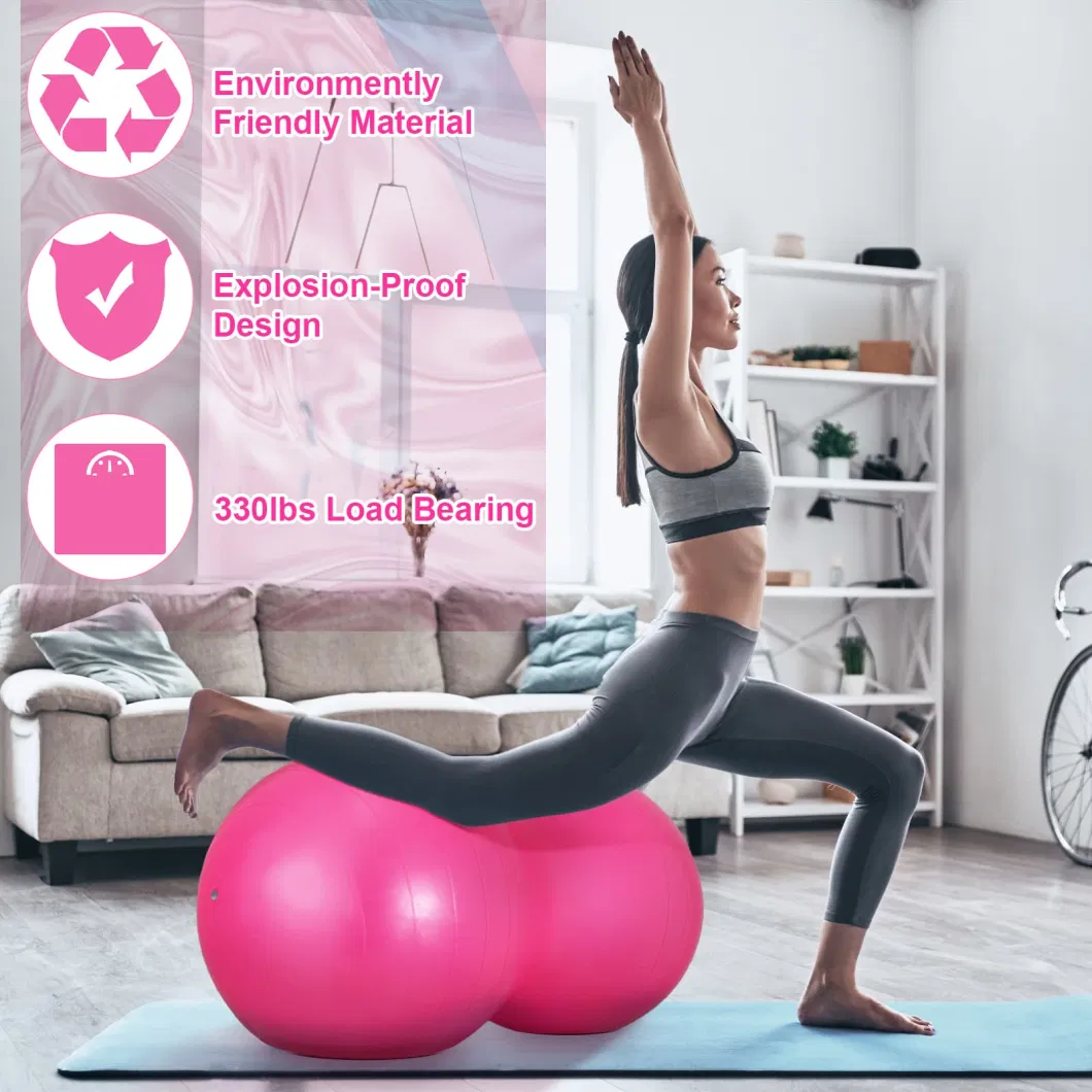 Amazon Hotselling Gym Fitness Stability Fitness Earthnut Peanut Yoga Ball
