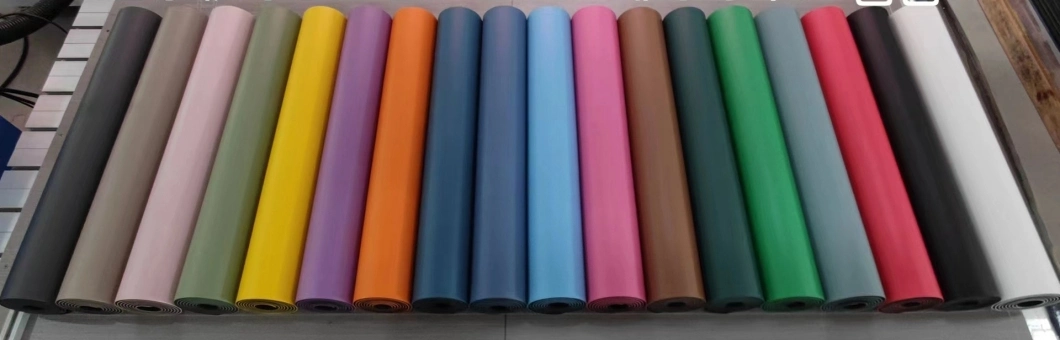 PU Natural Rubber Yoga Mat Pilates Exercise Non-Slippery