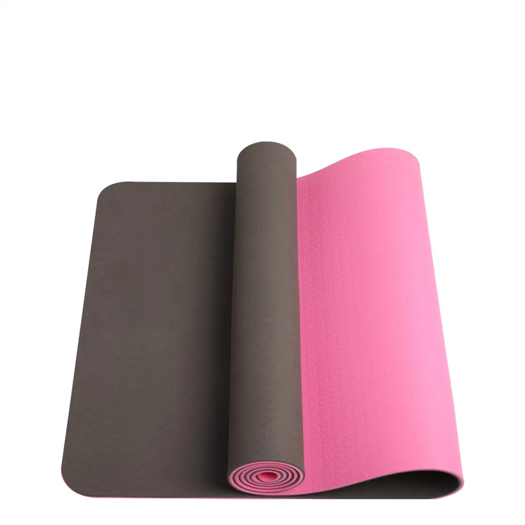 Hot Sale Foaming Mat PU Rubber Pilates Mats Customize Eco Friendly 6mm Yoga Mat Exercise Yoga Mats for Fitness Gym or at Home