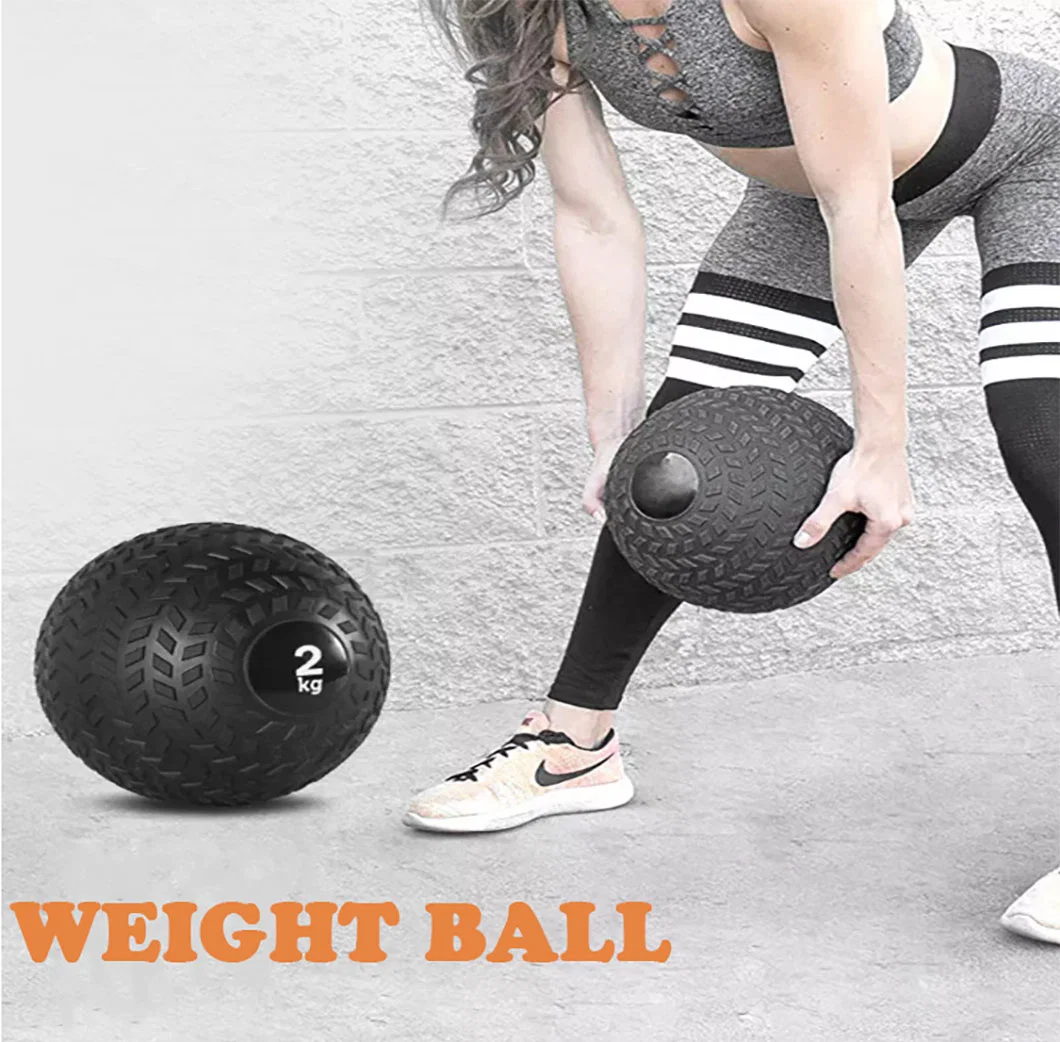 Solid Rubber Weight Ball Sand Filled Balance Medicine Ball