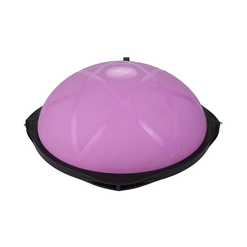 Yoga Pilates Half Ball Balance Scale Ball Half Ball Thick PVC Yoga Strength Exercise for Home Gym Workout Balance Fitness Wave Speed Ball Exercise Esg15836