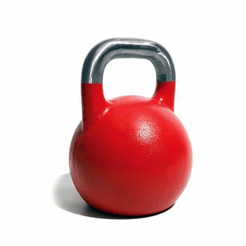 Cheap Cast Iron Kettle Bells 12-32kg Color Coated Steel Competition Kettlebell