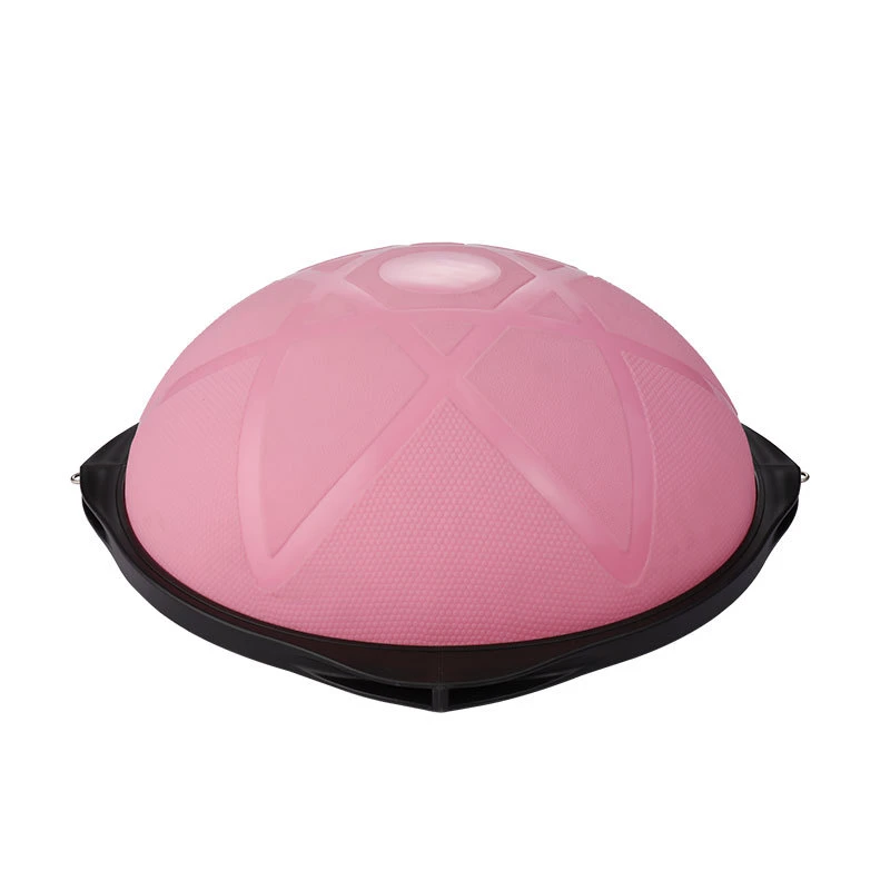 Yoga Pilates Half Ball Balance Scale Ball Half Ball Thick PVC Yoga Strength Exercise for Home Gym Workout Balance Fitness Wave Speed Ball Exercise Esg15836