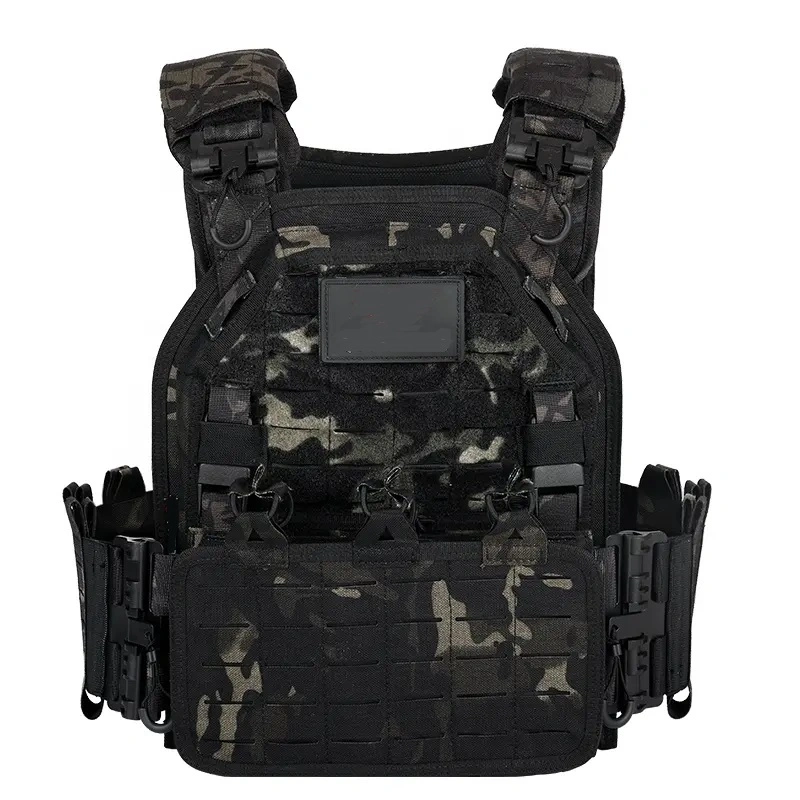 Camouflage Molle Quick Release Light Weight Tactical Gear Chalecos Tactico a Tacs Plate Carrier Tactical Vest