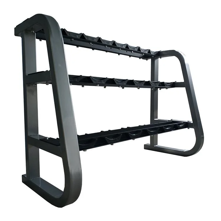 Private Label Fitness Equipment Home Gym Storage Rack for Dumbbell, Kettlebell, Plate, Medicine Ball/Wall Ball