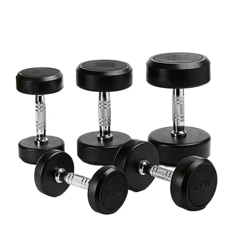 Gym Power Training Equipment PU Dumbbells