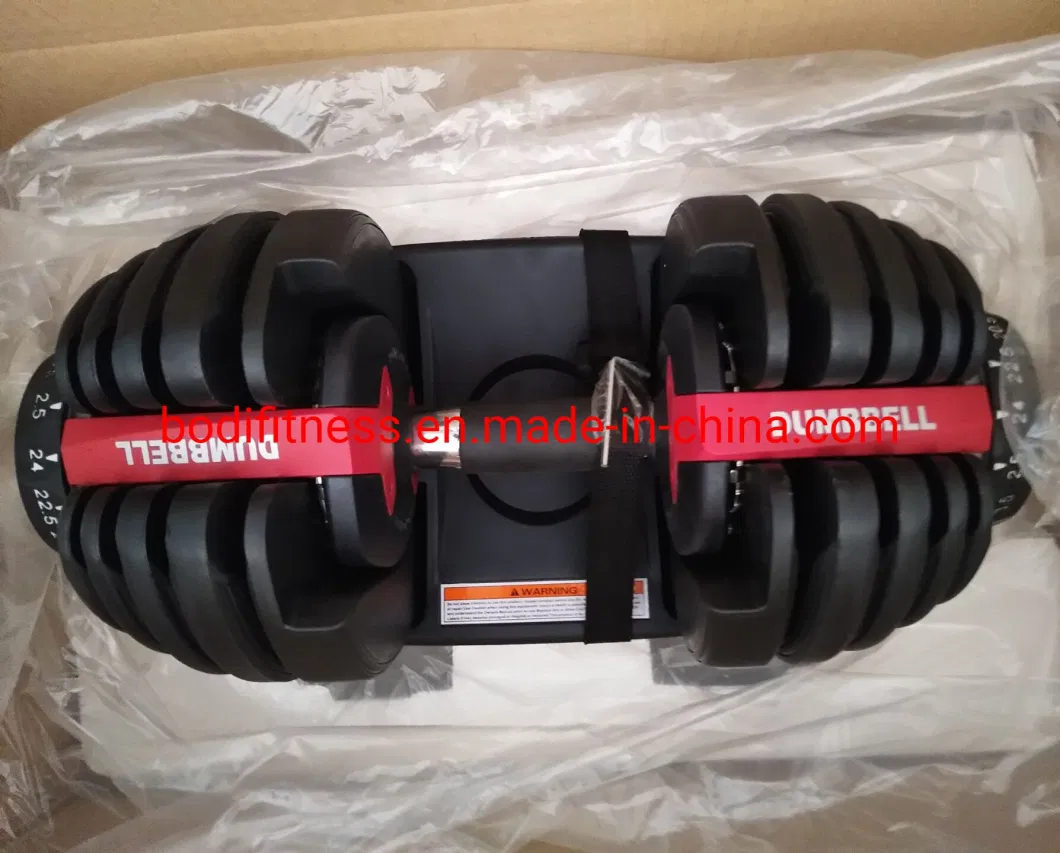 Weight Lifting Training Automatic Adjustable Dumbbell Set Rack and Stand